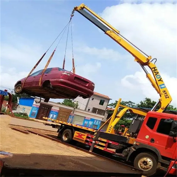 东光县吊车吊汽车的正确方法